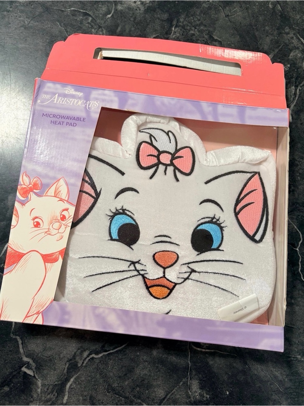 Disney The Aristrocats Marie microwaveable heat pad